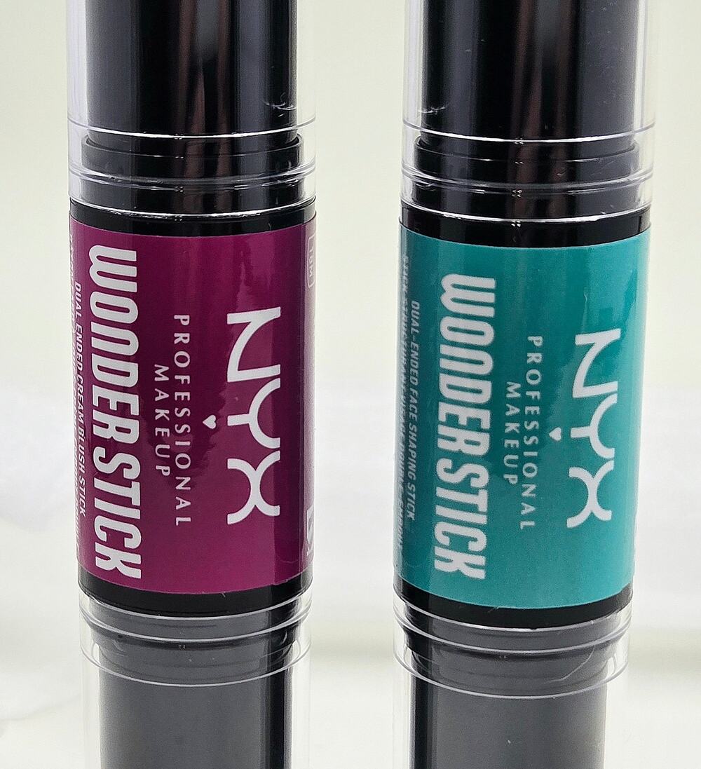 NYX Wonder Stick Deep Rich Contour + Bright Amber & Fuschia Blush 2-Piece Set